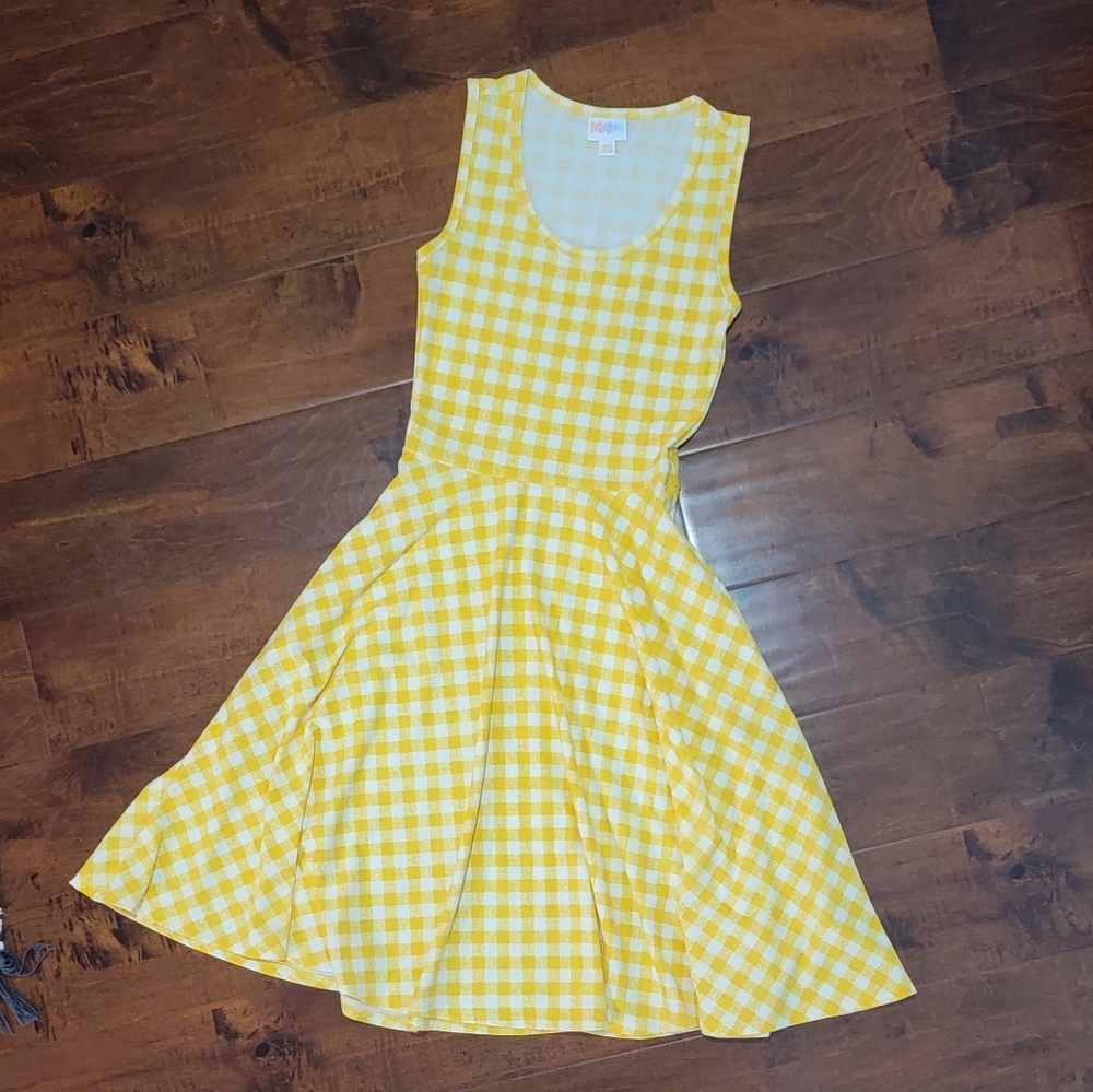 LuLaRoe Nikki Tank Dress with Pockets